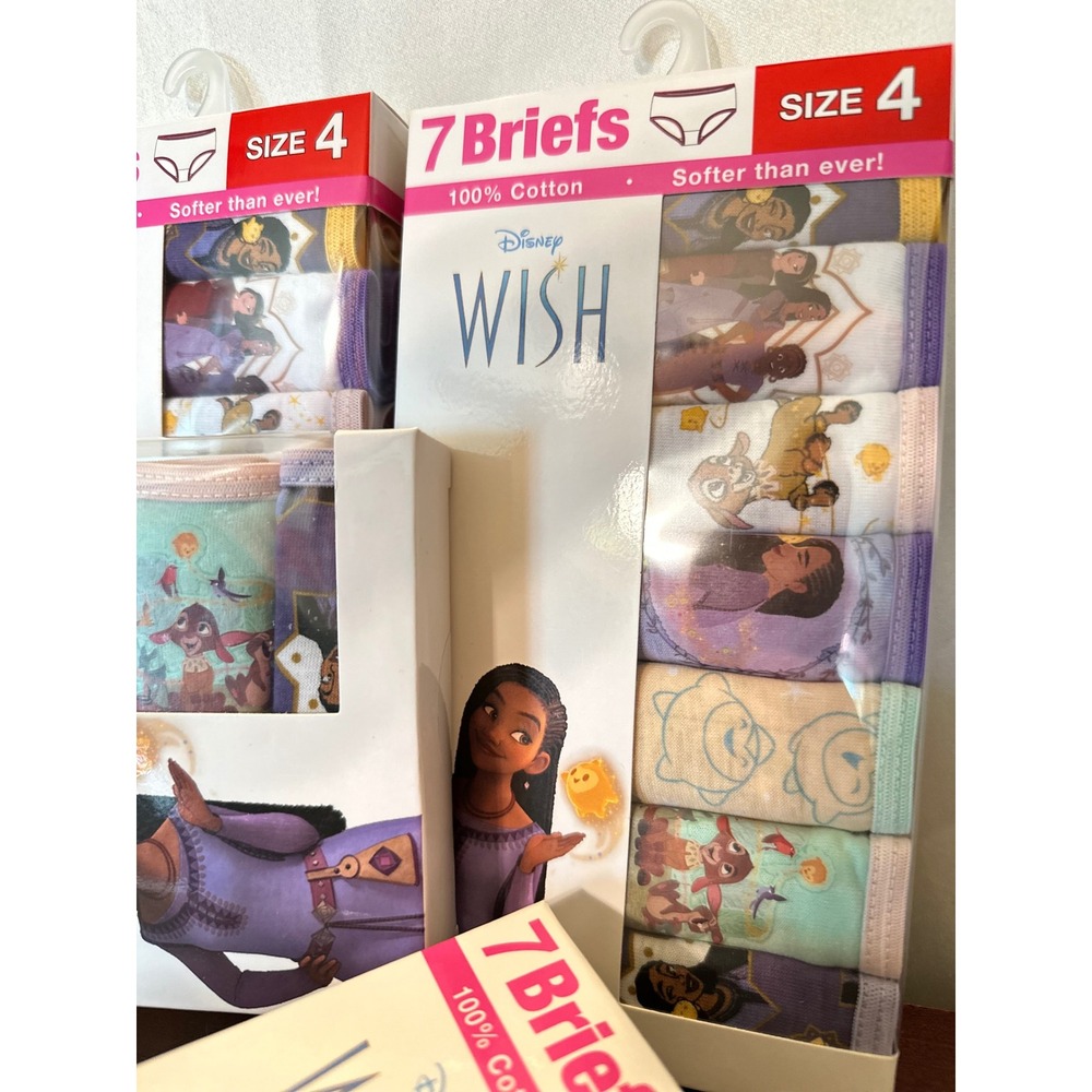 Disney Wish girl's underwear briefs - Picture 2 of 5